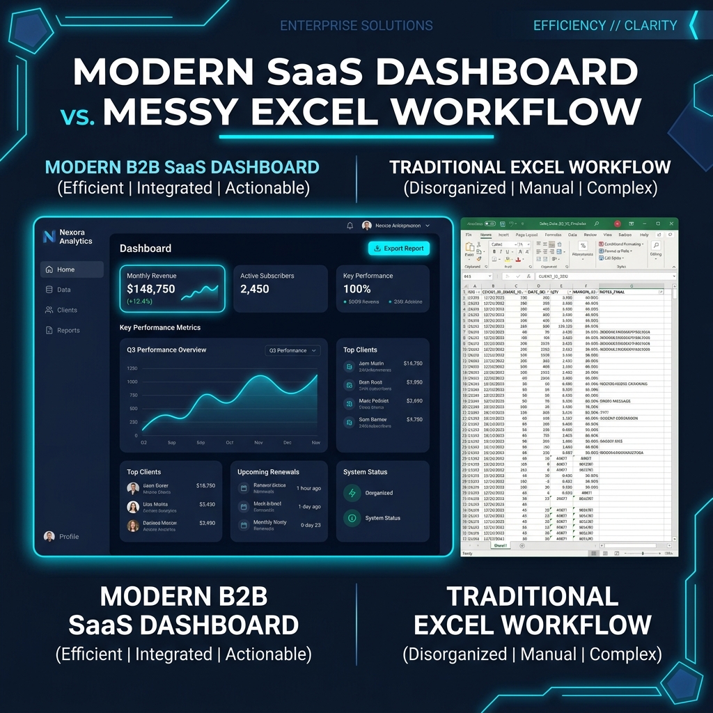 Control de Llamadas en Excel vs Software SaaS